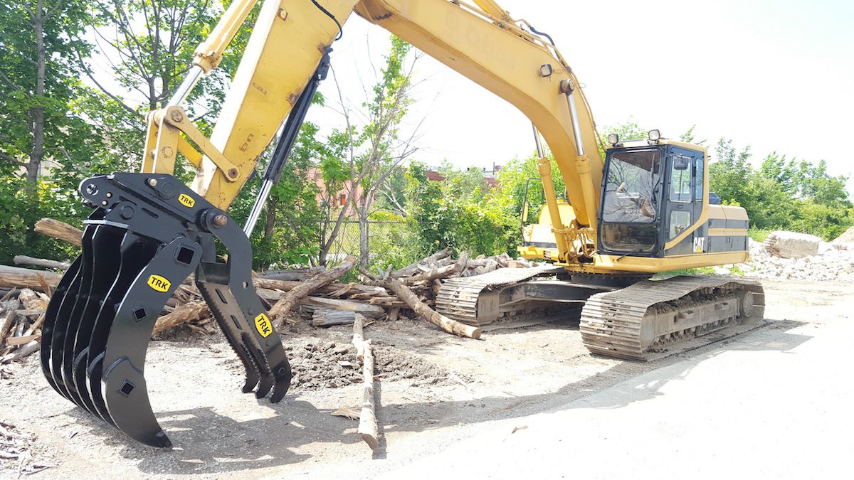 Excavator heavy duty root rake View - 4